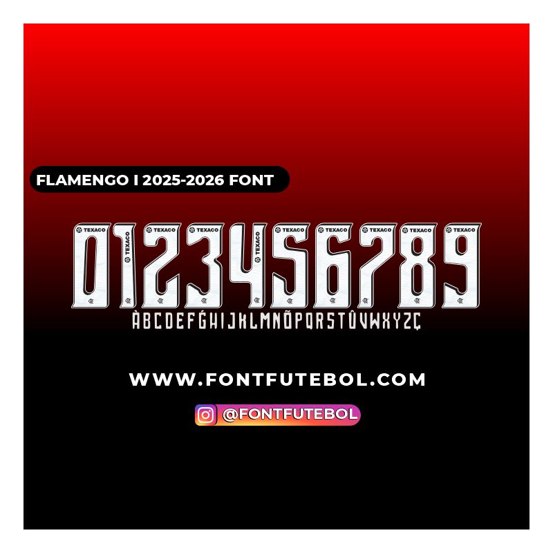 FLAMENGO 2025 - 2026 FONT