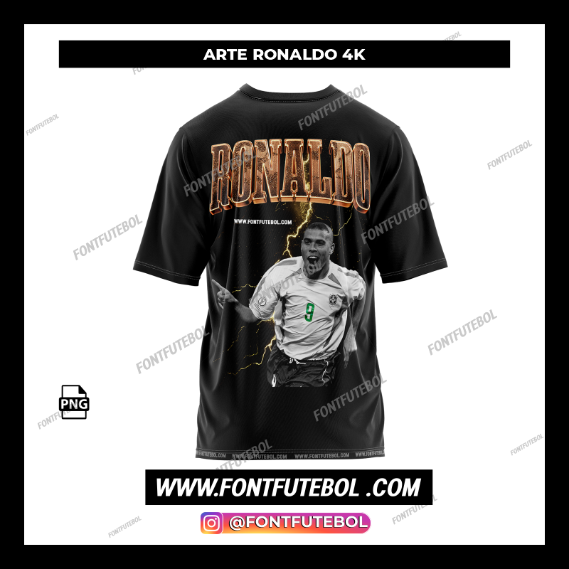 ARTE RONALDO FENOMENO 4K