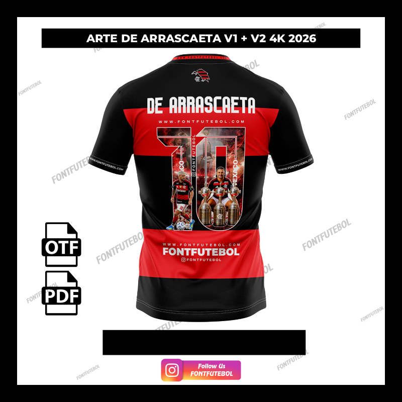 ARTE DE ARRASCAETA V1/V2 2026/2027 4K