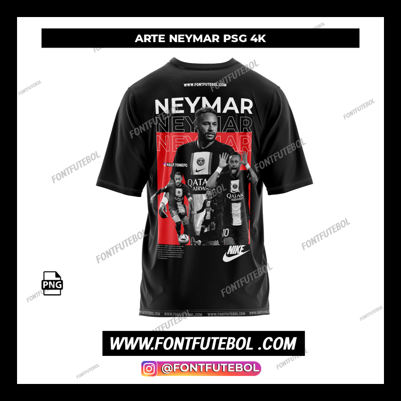 ARTE NEYMAR PSG 4K