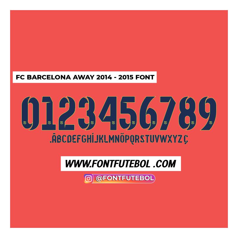 FC BARCLEONA AWAY 2014 - 2015 SOURCE