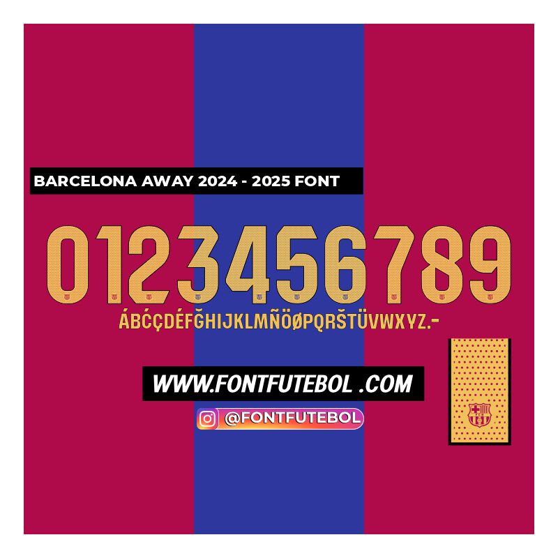 BARCELONA LA LIGA 2024 - 2025 FONT