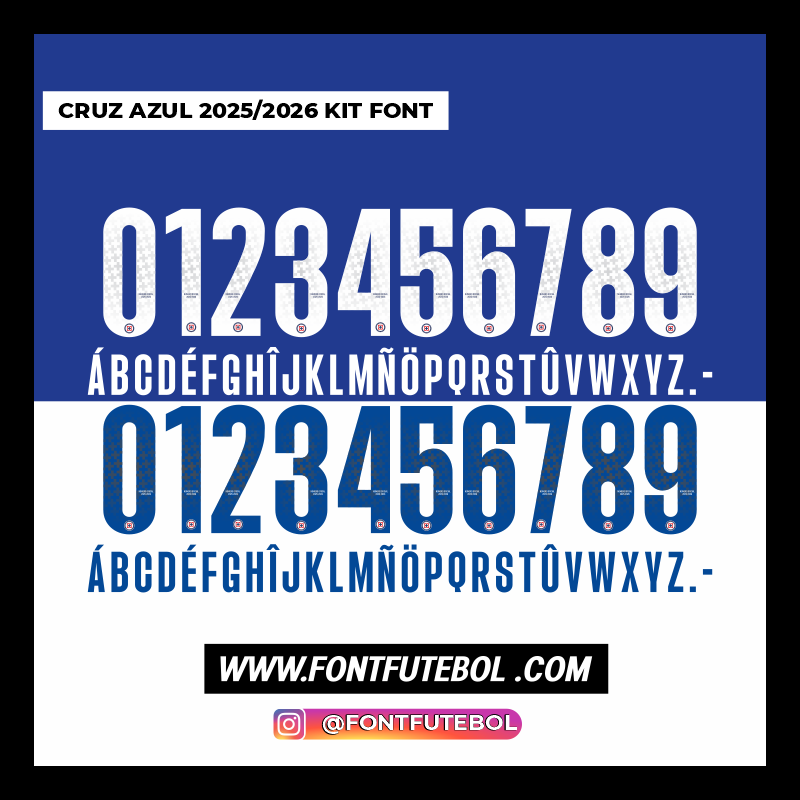 BLUE CROSS 2025/2026 KIT FONT