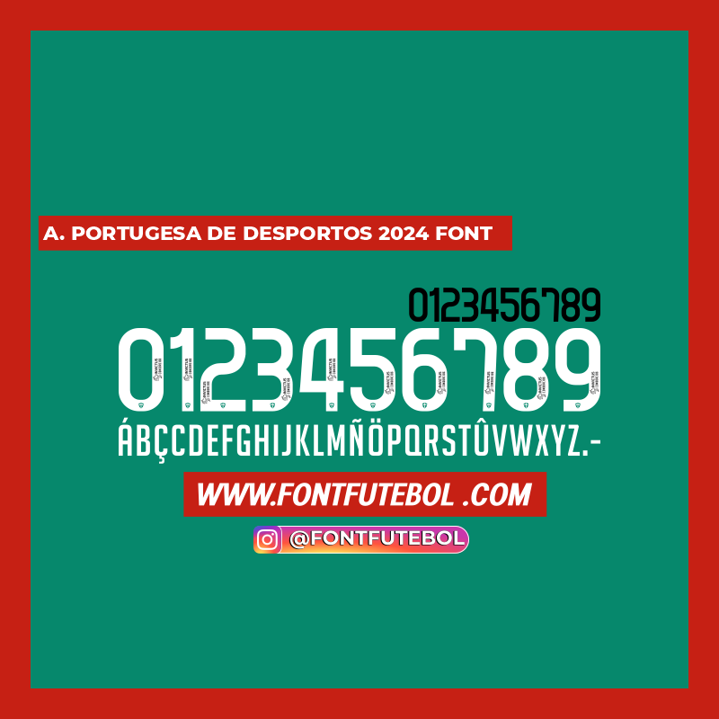 PORTUGUESA DE DESPORTOS 2024 FONT