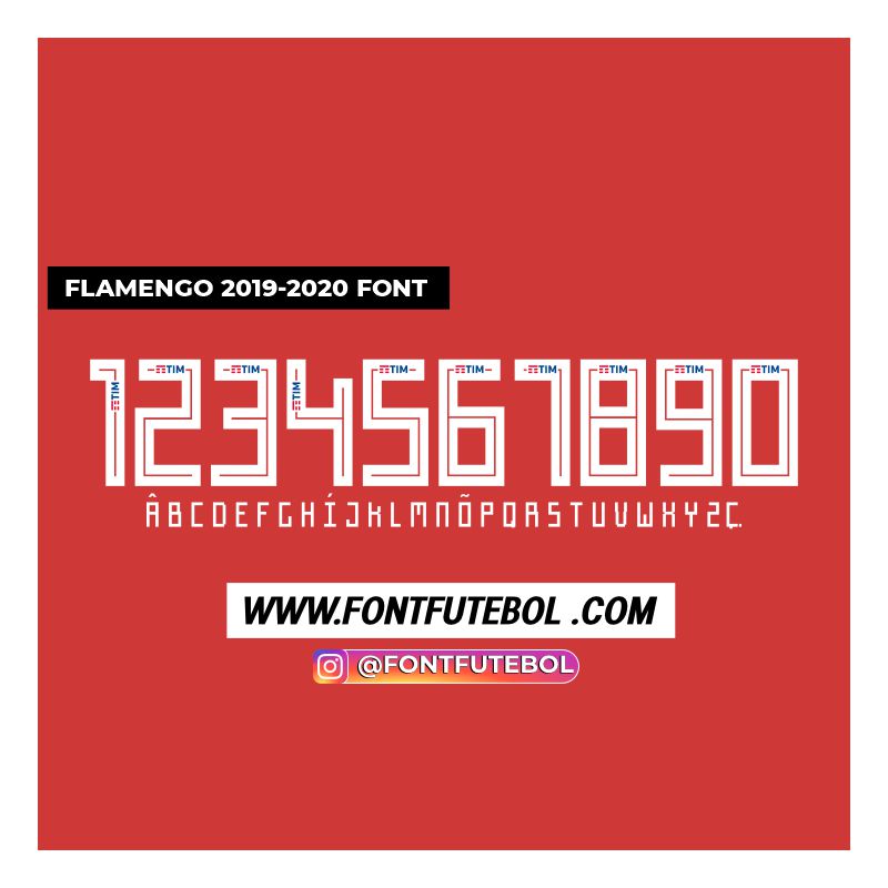 FLAMENGO 2019- 2020 FONT