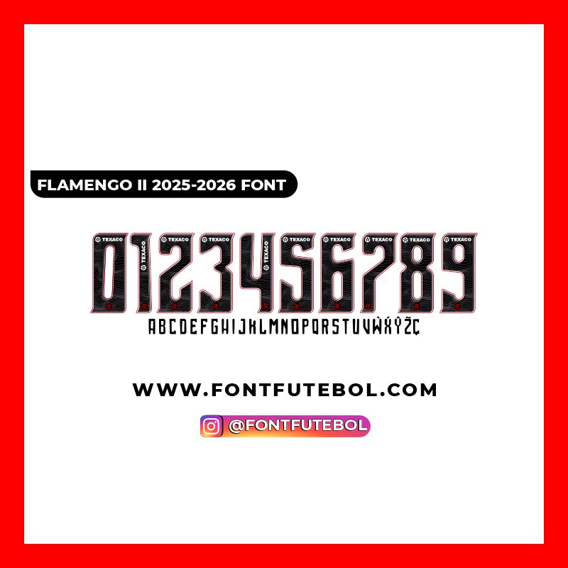 FLAMENGO II 2025 - 2026 FONT