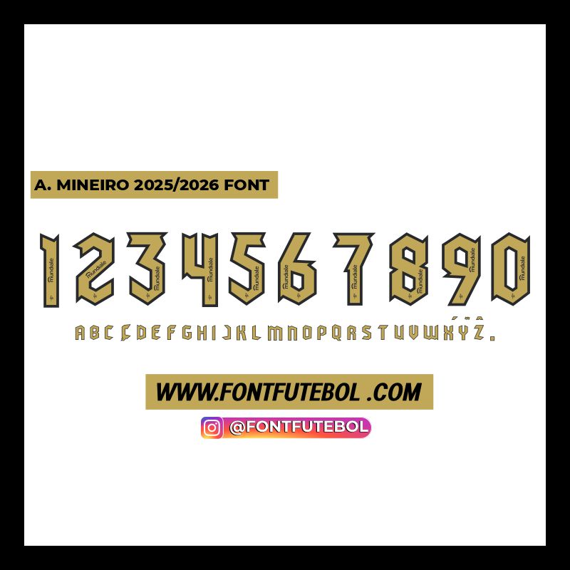 A. MINEIRO 2025/2026 FONT