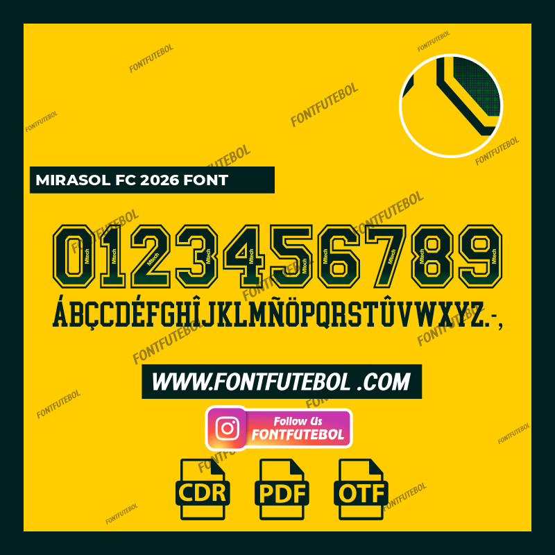 MIRASOL FC 2026 FONT