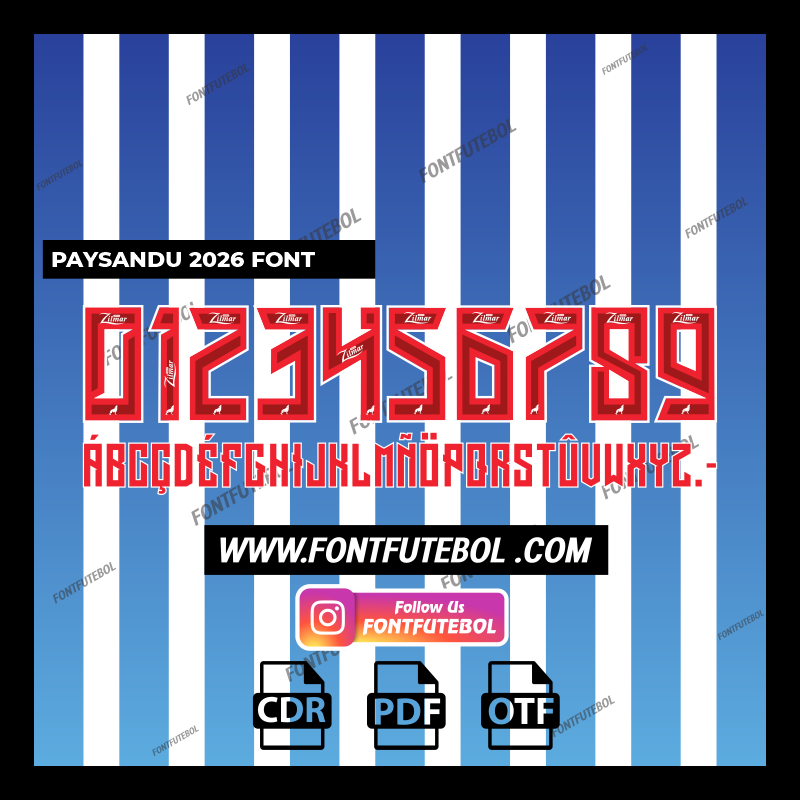 PAYSANDU 2026 FONT