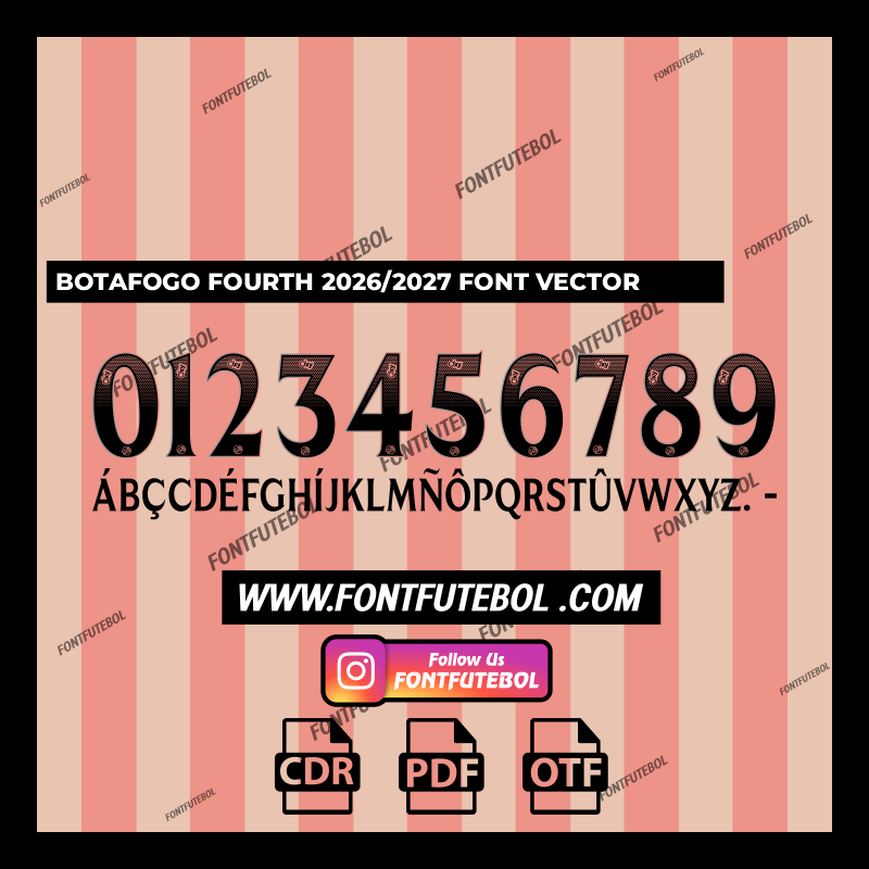 BOTAFOGO FOURTH 2026/2027 FONT VECTOR