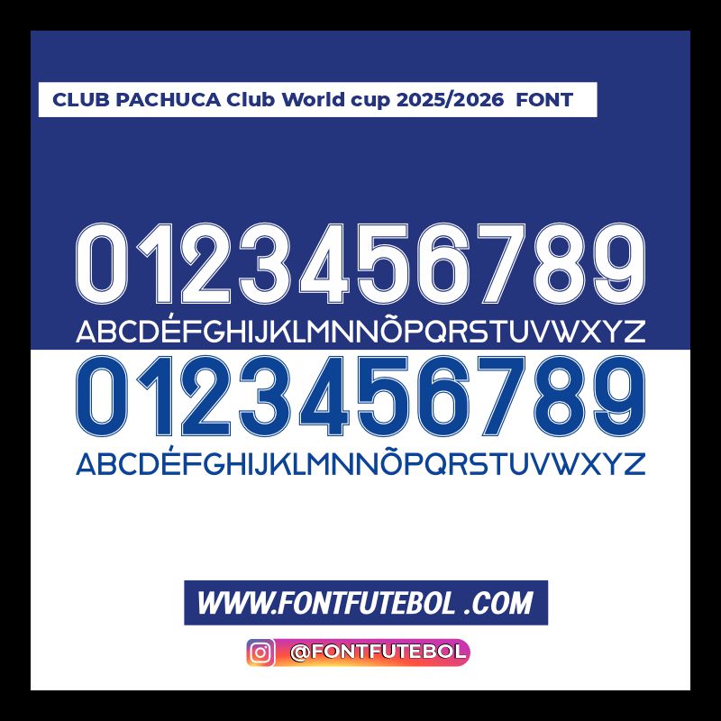 CLUB PACHUCA Copa Mundial de Clubes 2025 FONT