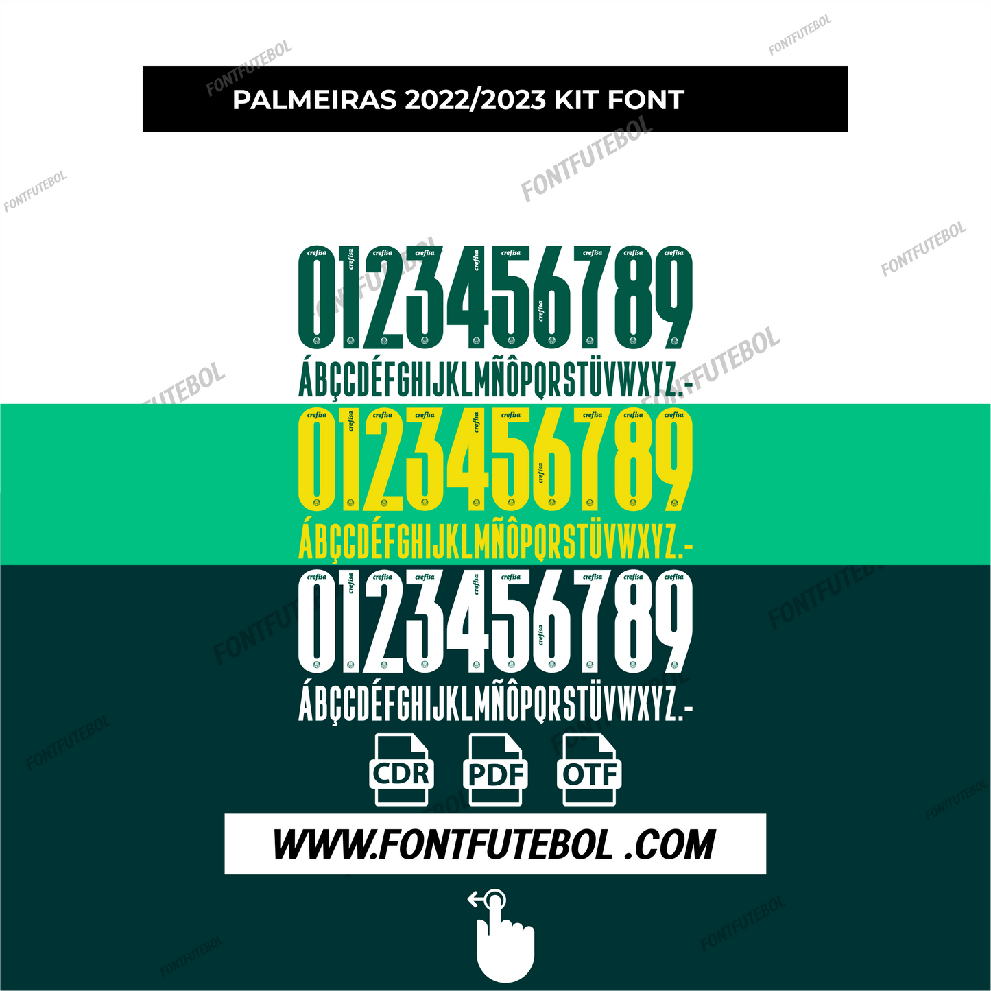 PALMEIRAS 2022/2023 KIT FONT