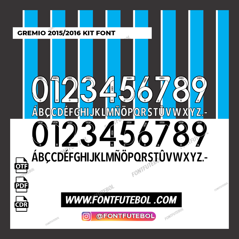 GREMIO 2015/2016 KIT FONT