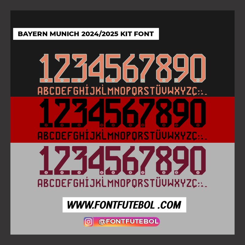 KIT DE FUENTES DEL BAYERN MÚNICH 2024/2025