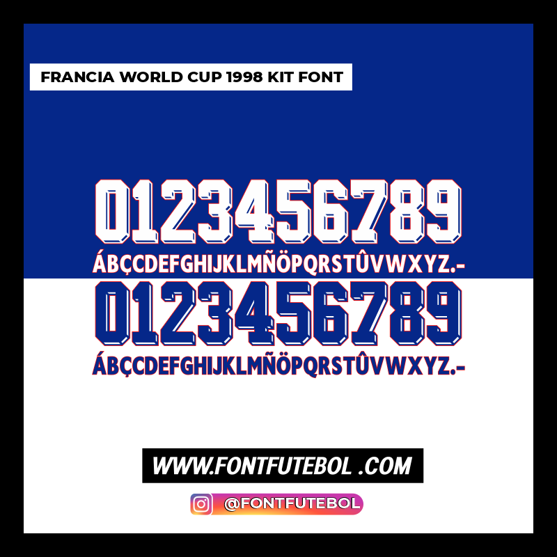 FRANCE WORLD CUP 1998