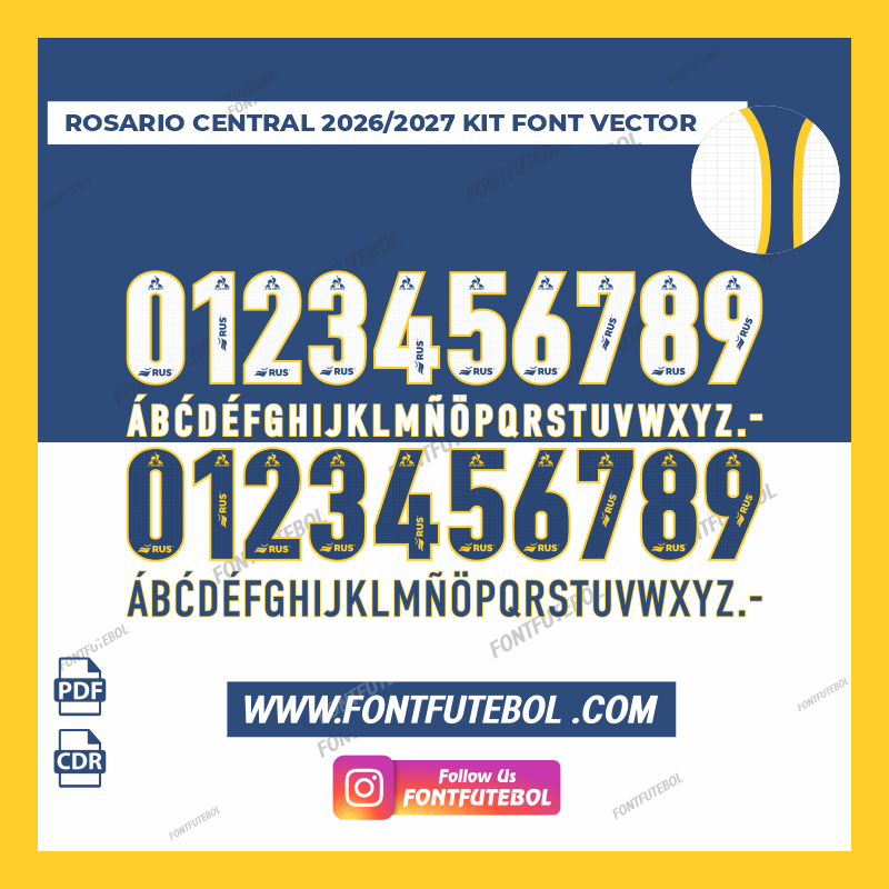 ROSARIO CENTRAL 2026/2027 FONT