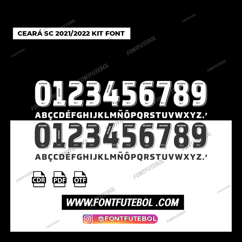 CEARÁ SC 2021/2022 KIT FONT