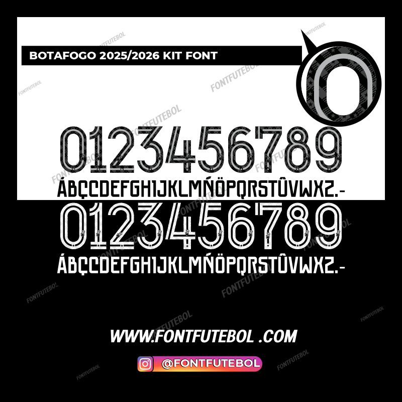 BOTAFOGO 2025/2026 KIT FONT