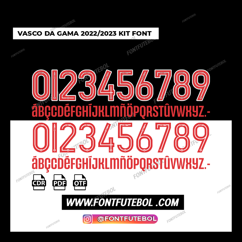 VASCO DA GAMA 2022/2023 KIT FONT