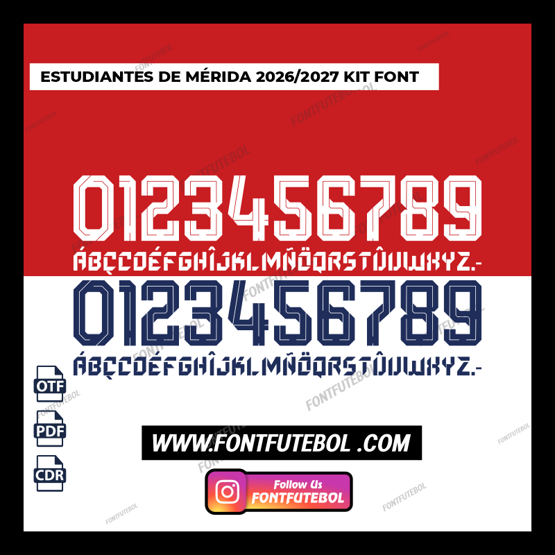 ESTUDIANTES DE MÉRIDA 2026/2027 KIT FONT