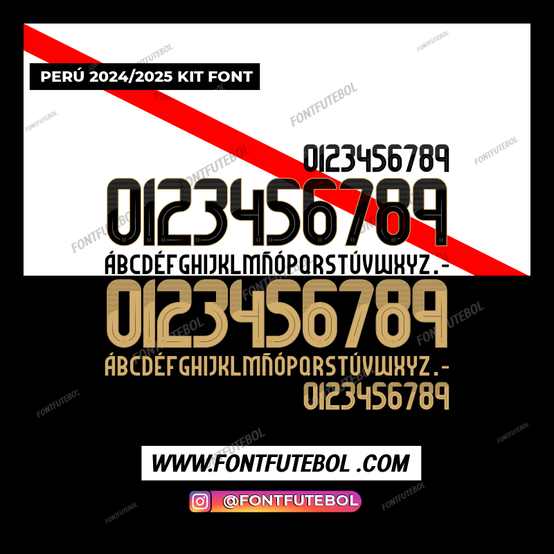 PERU 2024/2025 KIT FONT