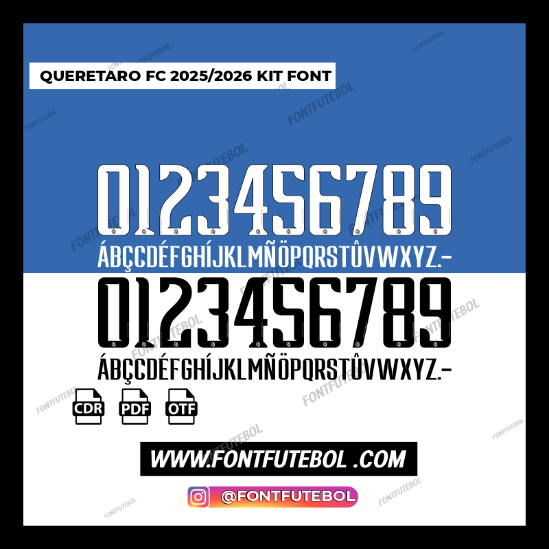 QUERETARO FC 2025/2026 KIT FONT