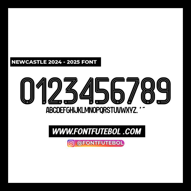 NEWCASTLE 2024 - 2025 FONT