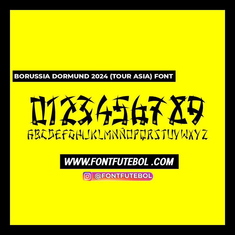 BORUSSIA DORMUND 2024 tour asia FONT