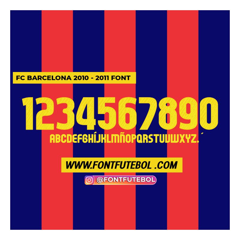 BARCELONA 2010 - 2011 FONT
