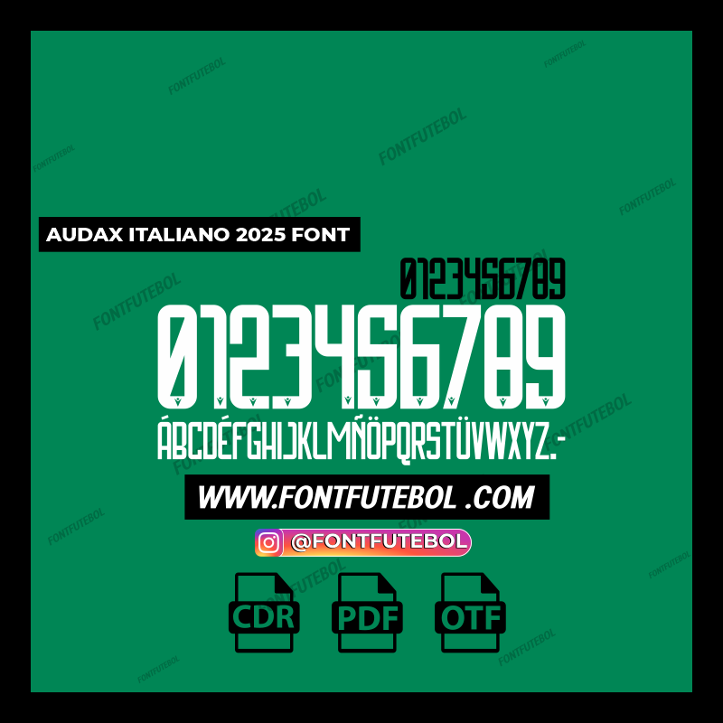 AUDAX ITALIANO 2025 FONT