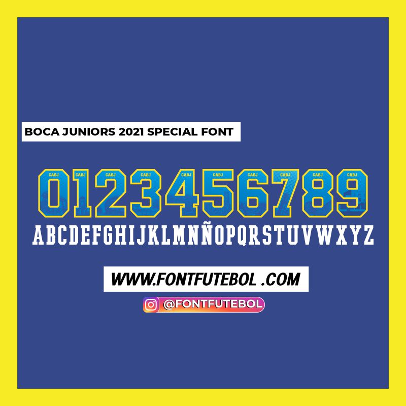 BOCA JUNIOR 2021 especial FUENTE