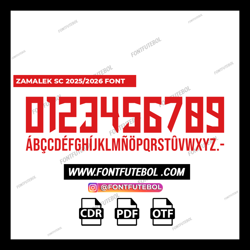 ZAMALEK SC 2025/2026 FONT