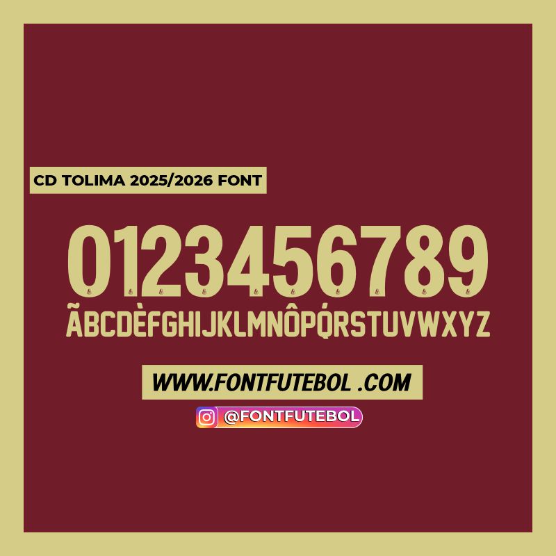 CD TOLIMA 2025/2026 FONT