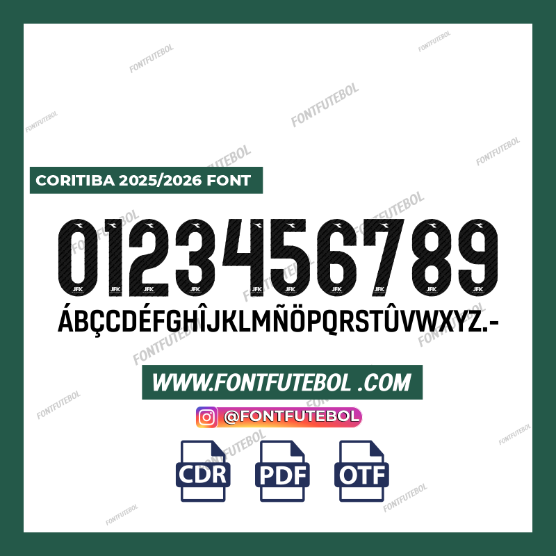 CORITIBA 2025/2026 FONT