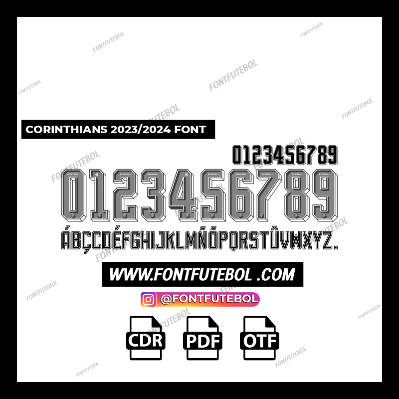 CORINTHIANS 2023/2024 FONT