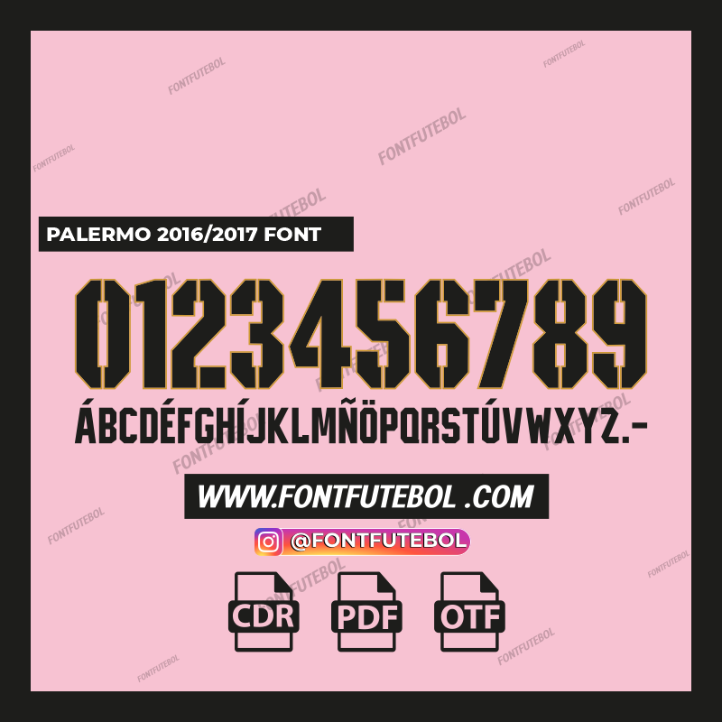 PALERMO 2016/2017 FONT