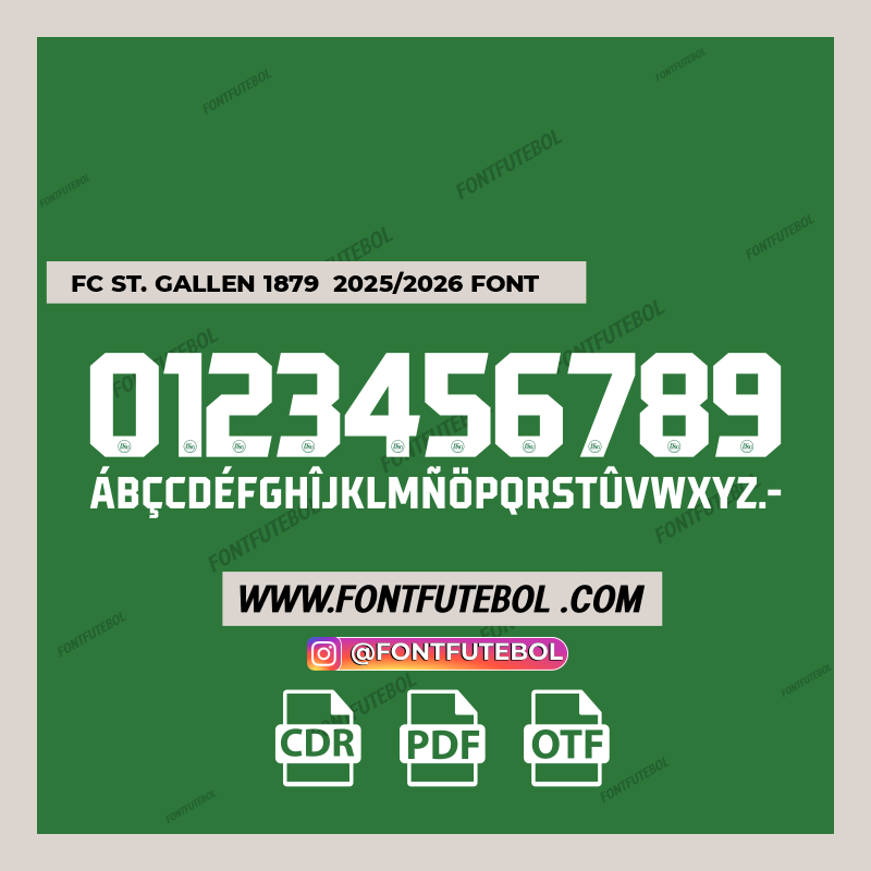 FC ST. GALLEN 1879 2025/2026 FONT