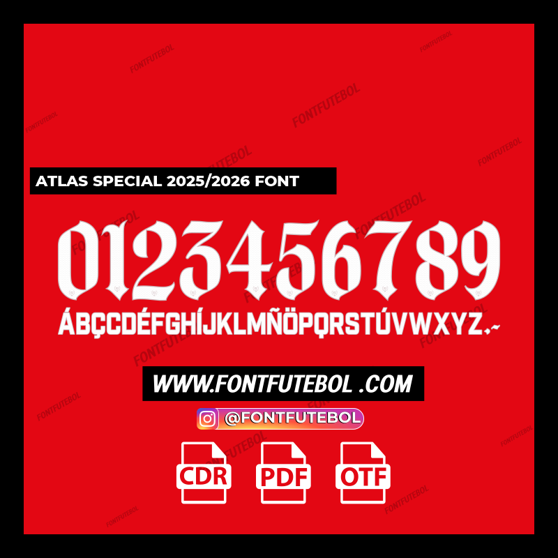ATLAS SPECIAL 2025/2026 FONT