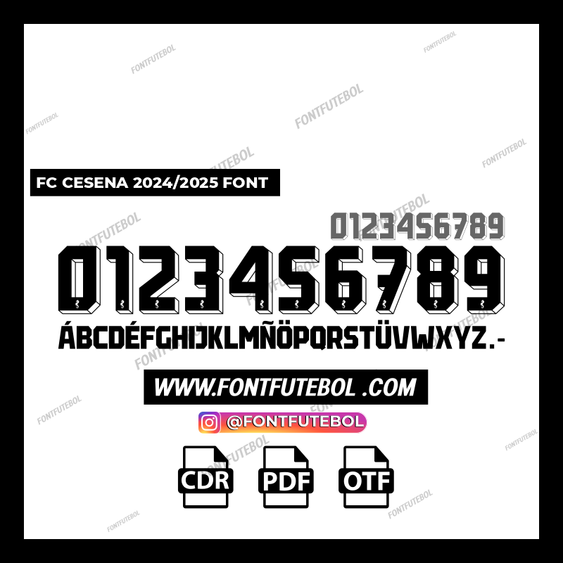 FC CESENA 2024/2025 FONT