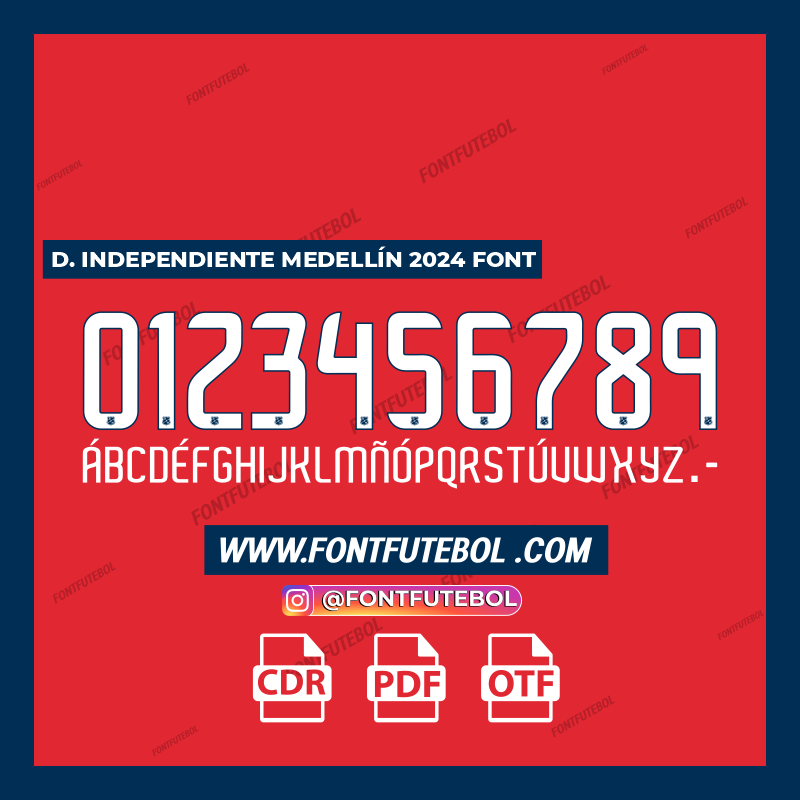 D. INDEPENDIENTE MEDELLÍN 2024 FONT
