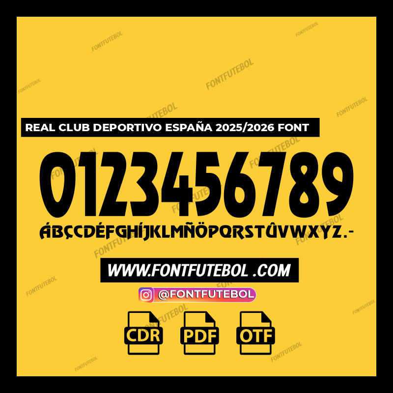 REAL ESPAÑA 2025/2026 FONT