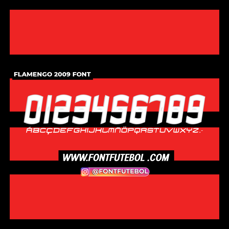 FLAMENGO 2009 FONT