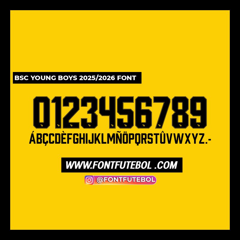 BSC YOUNG BOYS 2025/2026 FONT