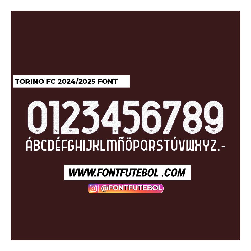 TORINO FC 2024/2025 FONT
