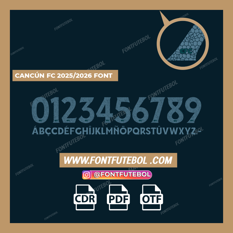 CANCÚN FC 2025/2026 FONT