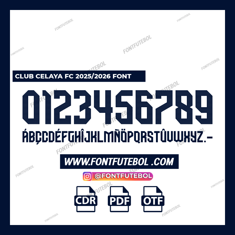 CELAYA FC 2025/2026 FONT