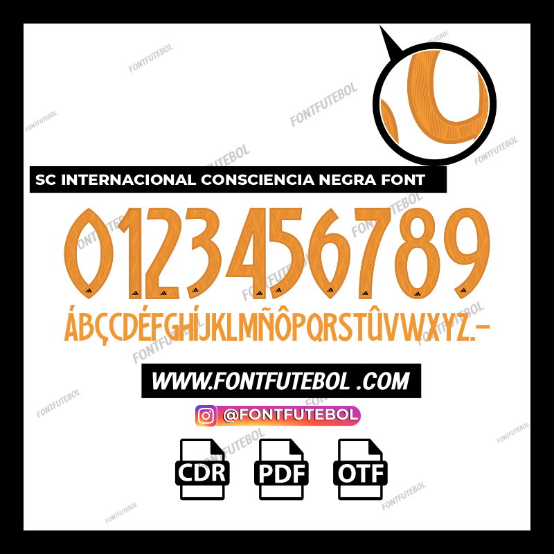 SC INTERNACIONAL CONSCIENCIA NEGRA 2023 FONT