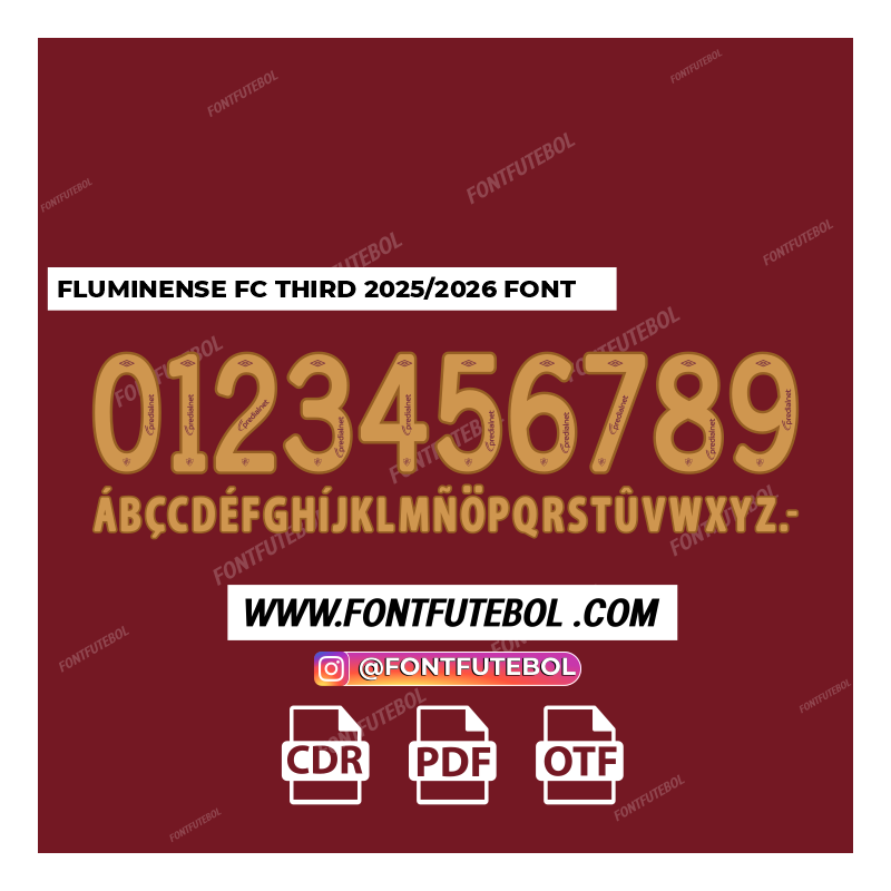 FLUMINENSE THIRD 2025/2026 FONT