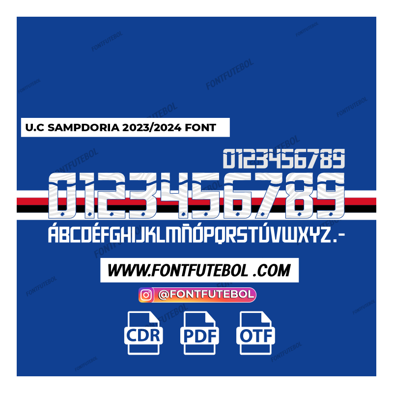SAMPDORIA 2023/2024 FONT