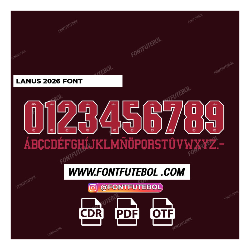 LANUS 2026 FONT